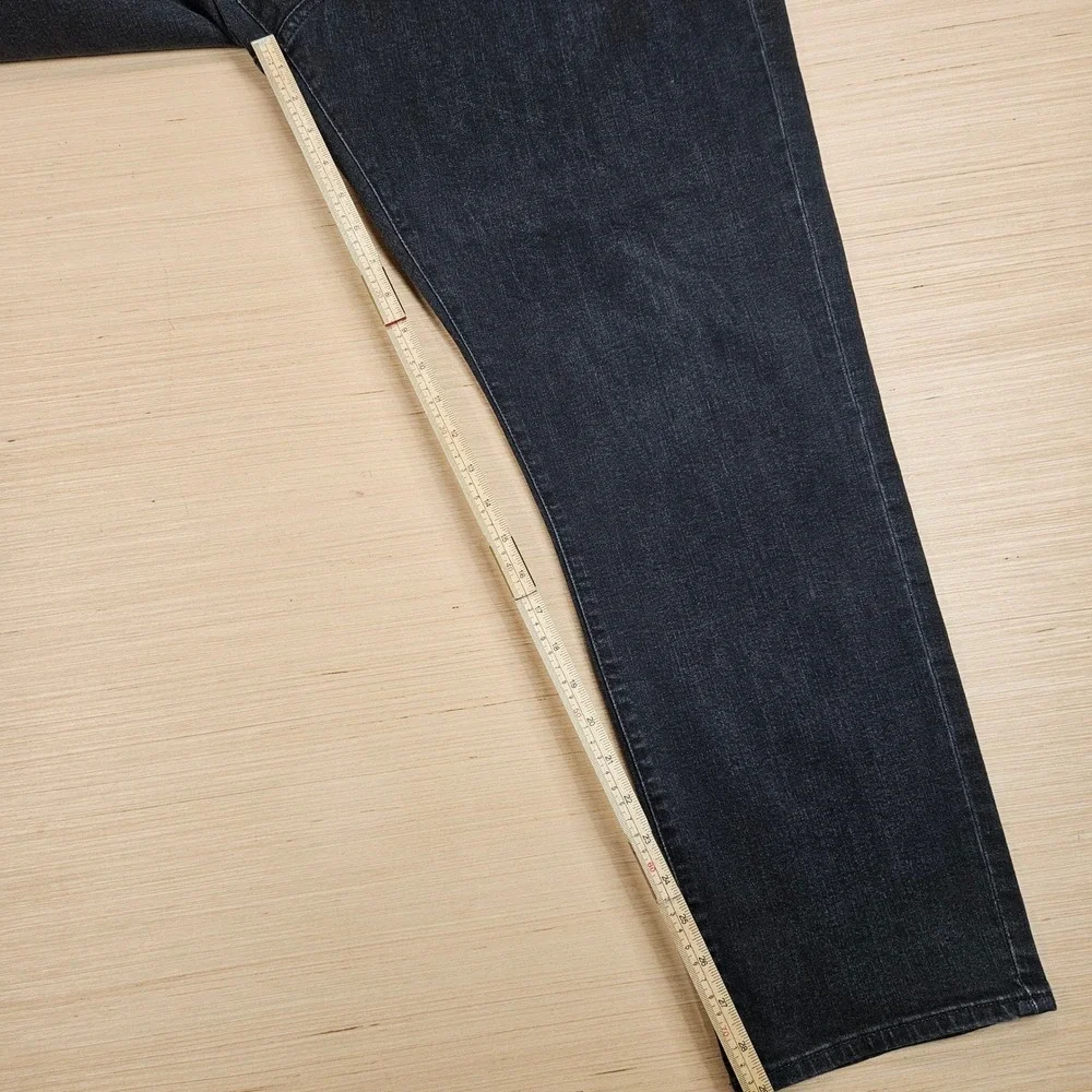 Lucky Brand Jeans Mens 42x30 Black 410 Athletic Slim Denim Pants Casual Comfort